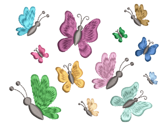 Colorful Butterfly Border Review for Craft Fair Success