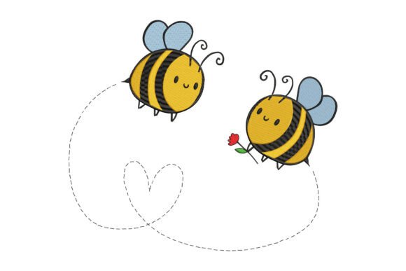 Cute Bee Couple Heart: A Designerβs Honest Review for Real Embroidery Projects