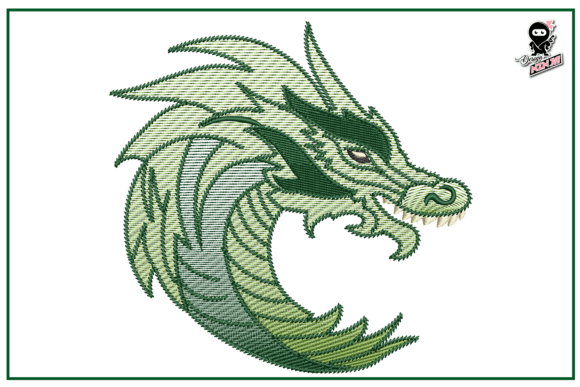 Green Dragon Embroidery Design Review