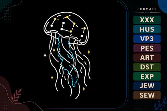 h1Jellyfish Ocean Summer Sea: A Dreamy Embroidery Design for Craft Fairs/h1