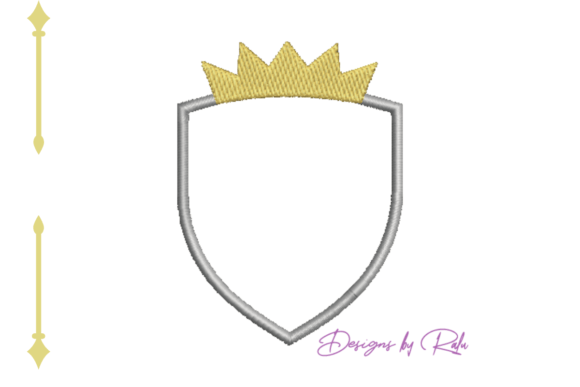 King Shield Applique: A Designer’s Review for Boutique Sweatshirt Embroidery